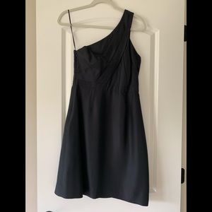 JCrew Silk One Shoulder Dress